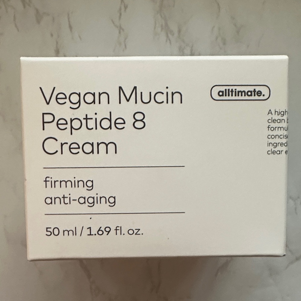 The Face Shop Vegan Mucin Peptide 8 Cream Firming Anti-Aging Alltimate